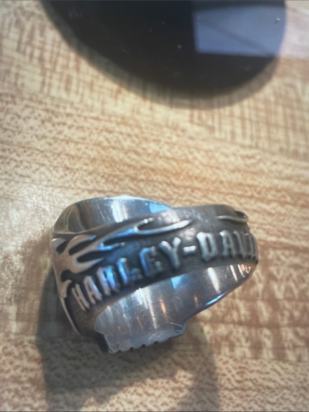 Harley-Davidson Sterling Silver Flame Ring